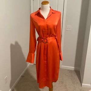 Women’s Orange Banana Republic Dress. Still has tags!